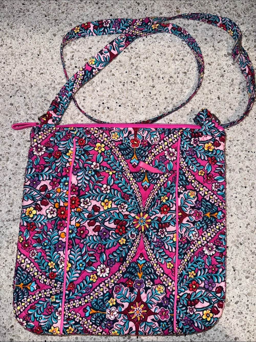 Vera Bradley Kaleidoscope Hipster Crossbody and Accordion Wallet. Like New